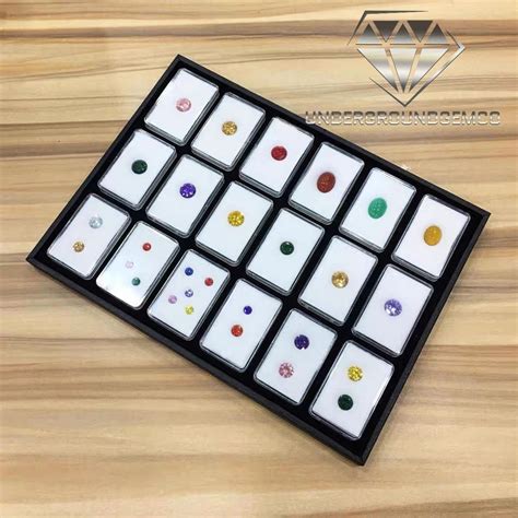 gemstone display boxes